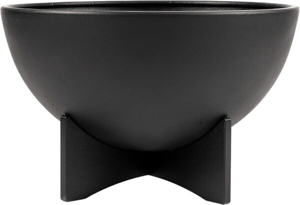 RTS Home Accents Solerno Planter, Black